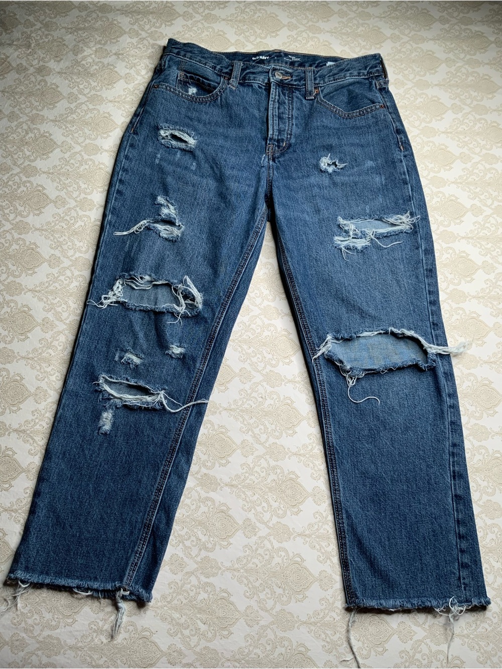 Old Navy High Rise Straight Secret Slim Pockets Jeans Size 6